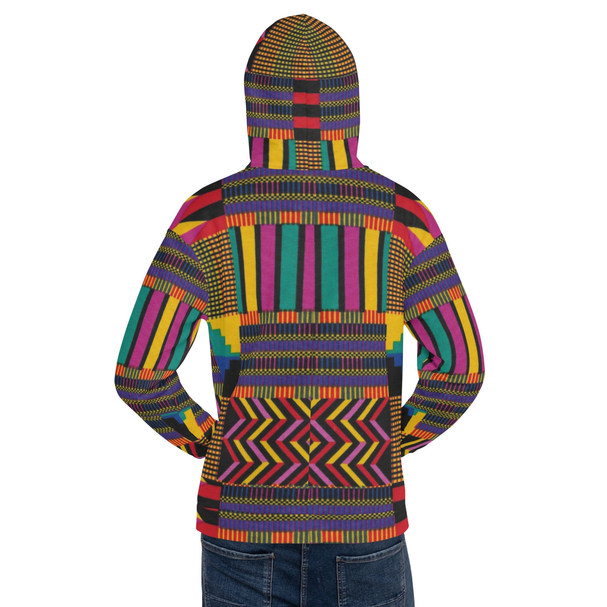 Afrocentric Kente Hoodie