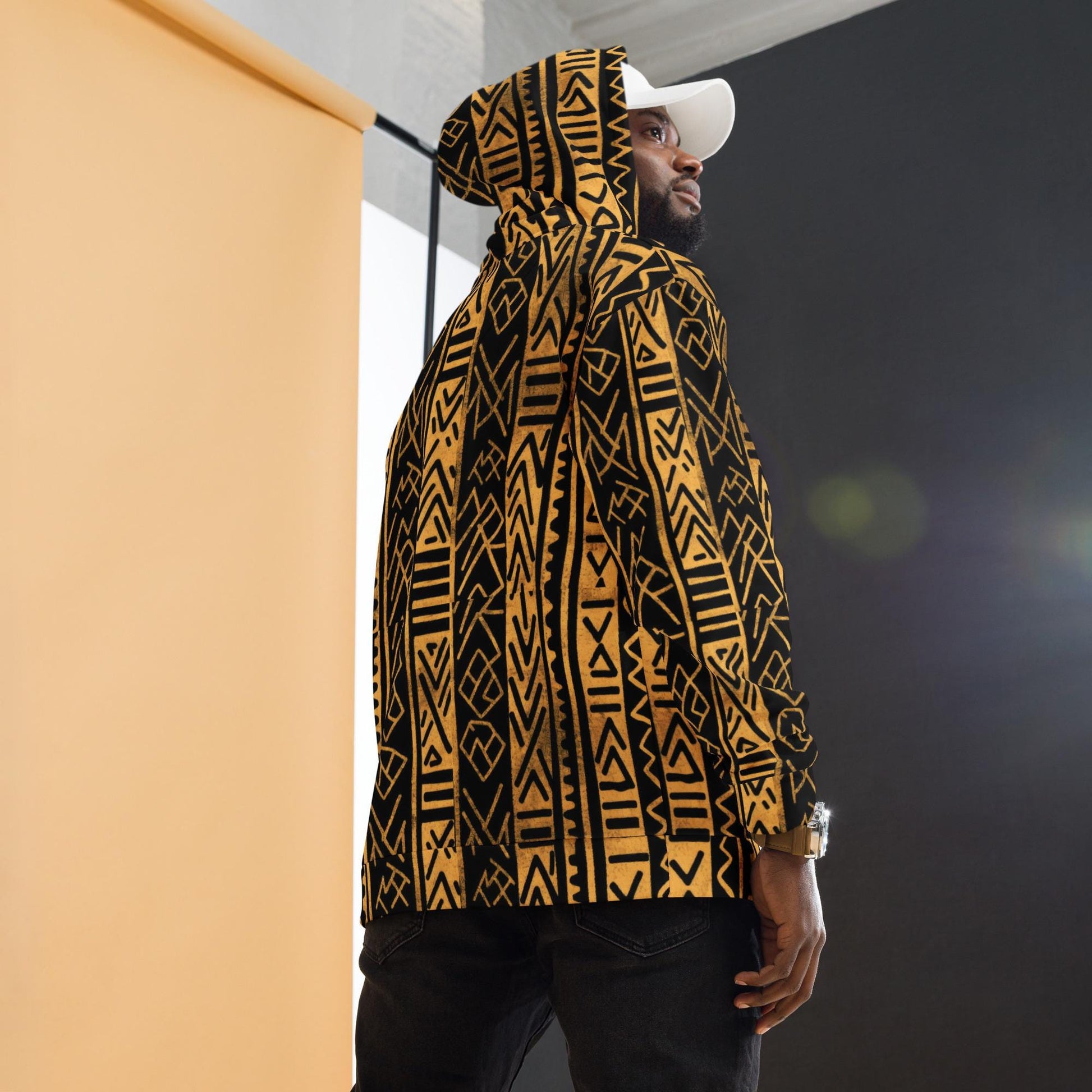 Irons - Men's - Hoodie - African - Mud Cloth Pattern