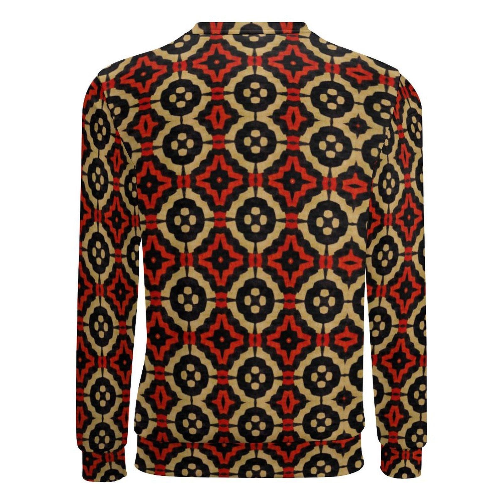 Dynasty - Mens - Sweatshirt - African - Bogolan Pattern - Sweatshirts - KumbatiaKulture