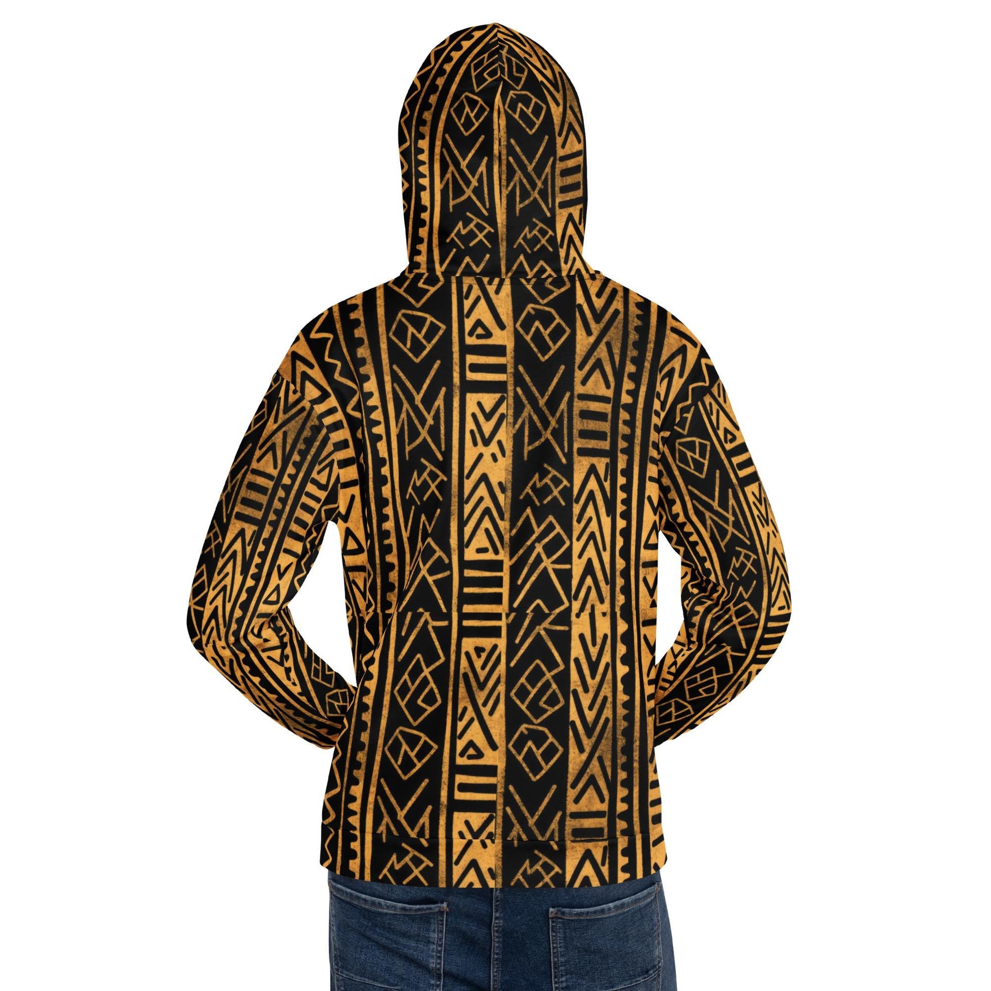 Irons - Men's - Hoodie - African - Mud Cloth Pattern