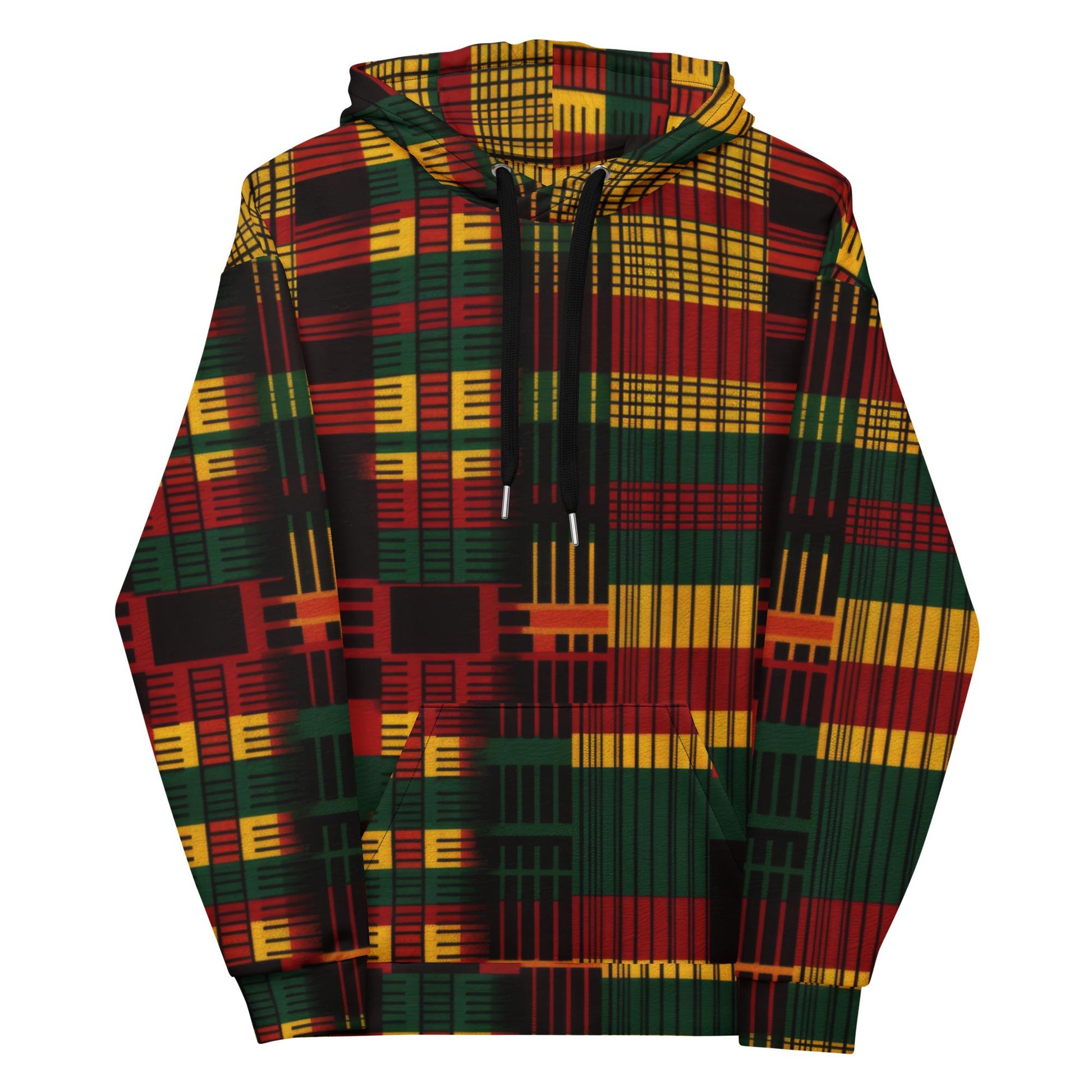 Swelter - Mens - Hoodie - African Kente Pattern