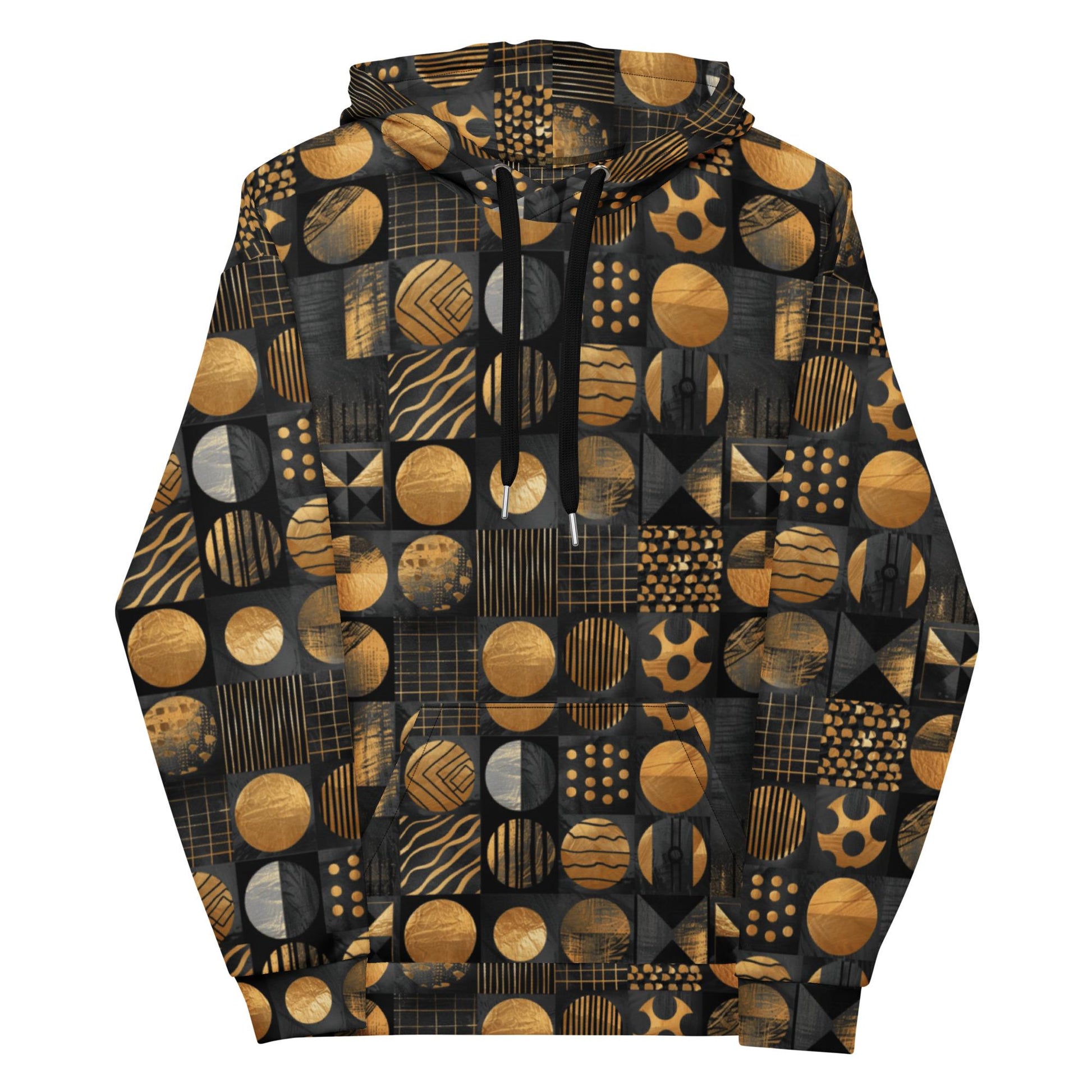 King Bronze - Mens - Hoodie - African - Tribal Pattern