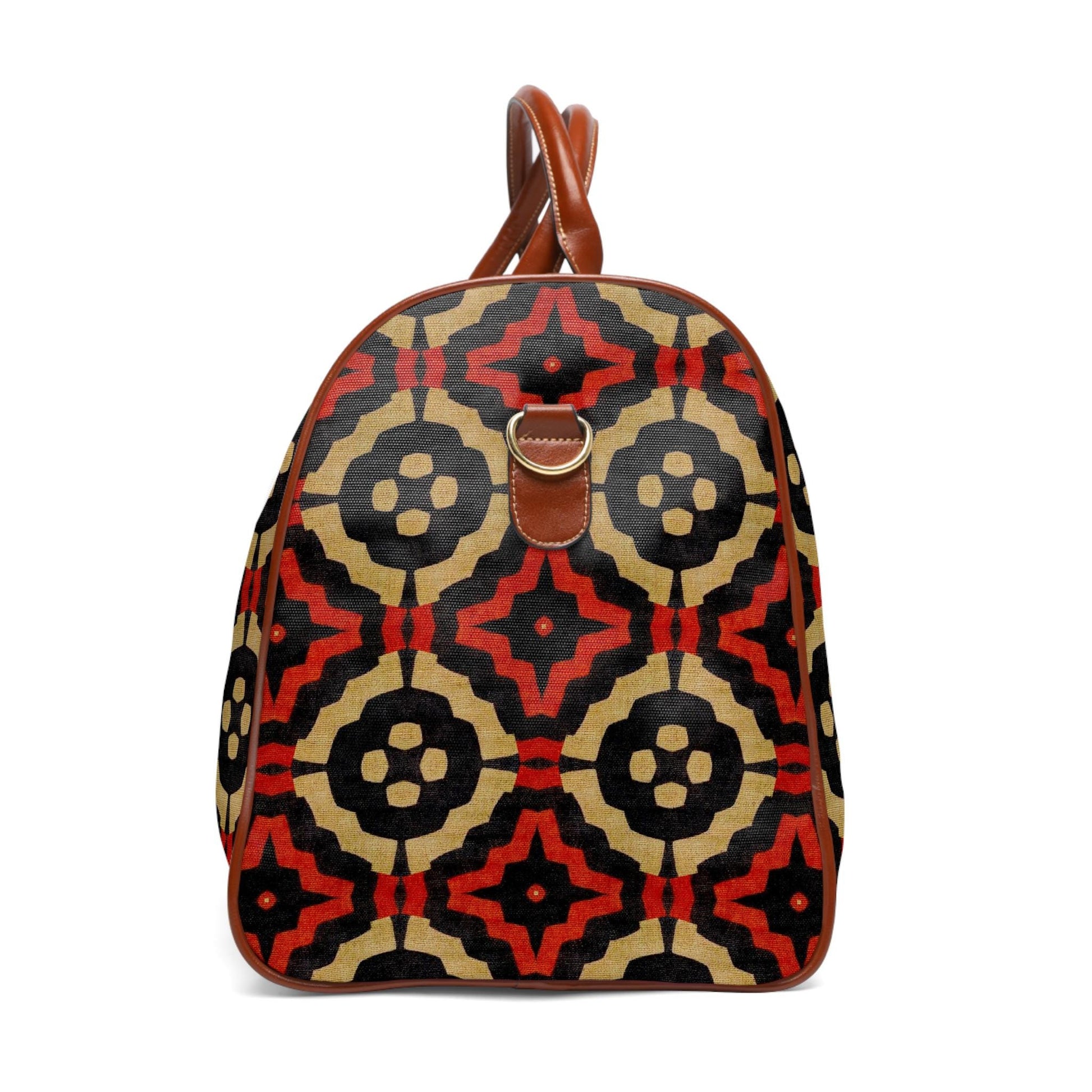 Dynasty - Waterproof Travel Bag - African - Bogolan Pattern - Duffel Bags - KumbatiaKulture