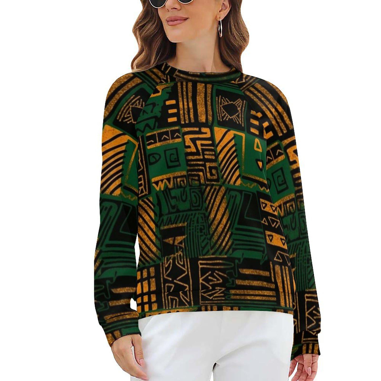 280gsm Custom Sweatshirt Designs Raglan Style RHDEC2 (All-Over Printing) - Sweatshirts - KumbatiaKulture
