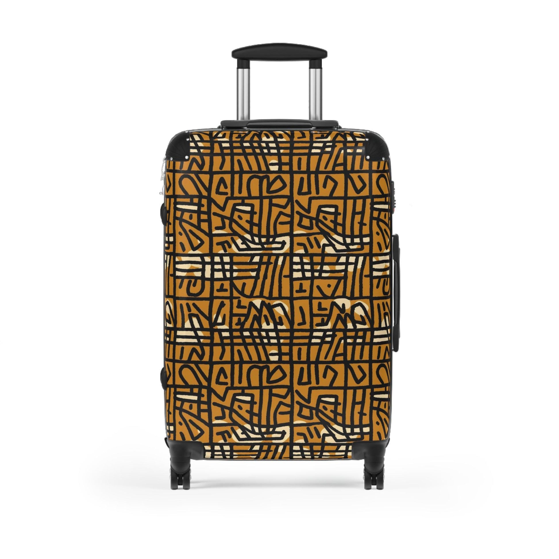 Kahawia - African - Tribal - Stylish Suitcases for Travelers, Unique Luggage, Weekend Getaways, Vacation Essentials, Accessories - Suitcases - KumbatiaKulture