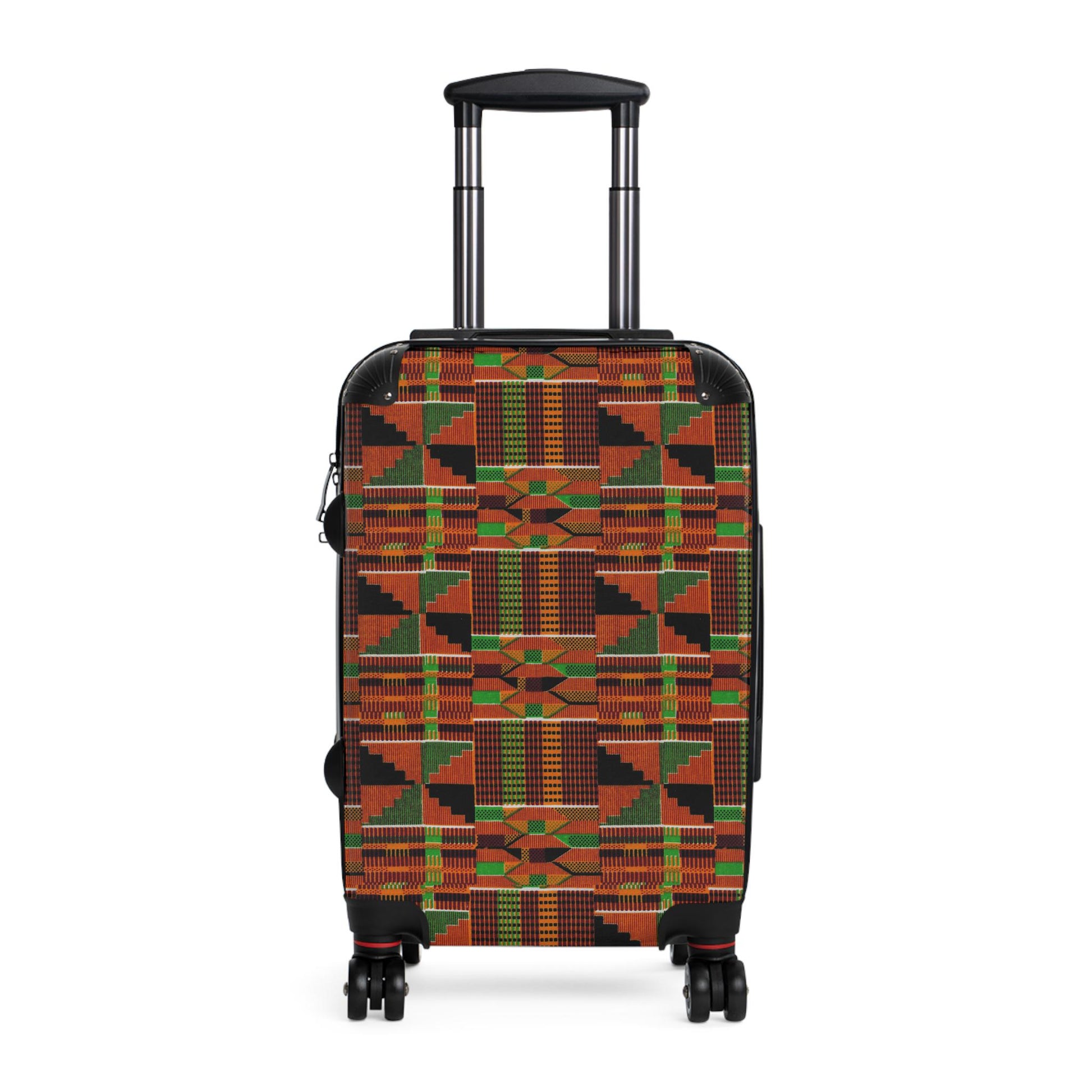 Nishati-African - Vibrant- Kente Pattern- Suitcase - Travel Luggage, Unique Gift for Travelers, Vacation Essentials, Travel Accessories - Suitcases - KumbatiaKulture