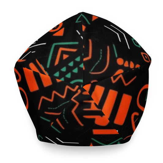 Urban Art - Beanie - African - Mud Cloth Pattern