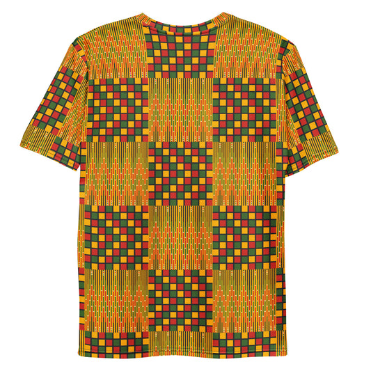 Dimensional - Mens - Short Sleeve T-Shirt - African - Kente Pattern