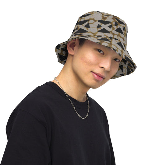 Afrocentric Tribal Print Reversible bucket hat