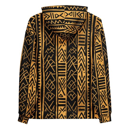 Irons - Men&#39;s - Hoodie - African - Mud Cloth Pattern