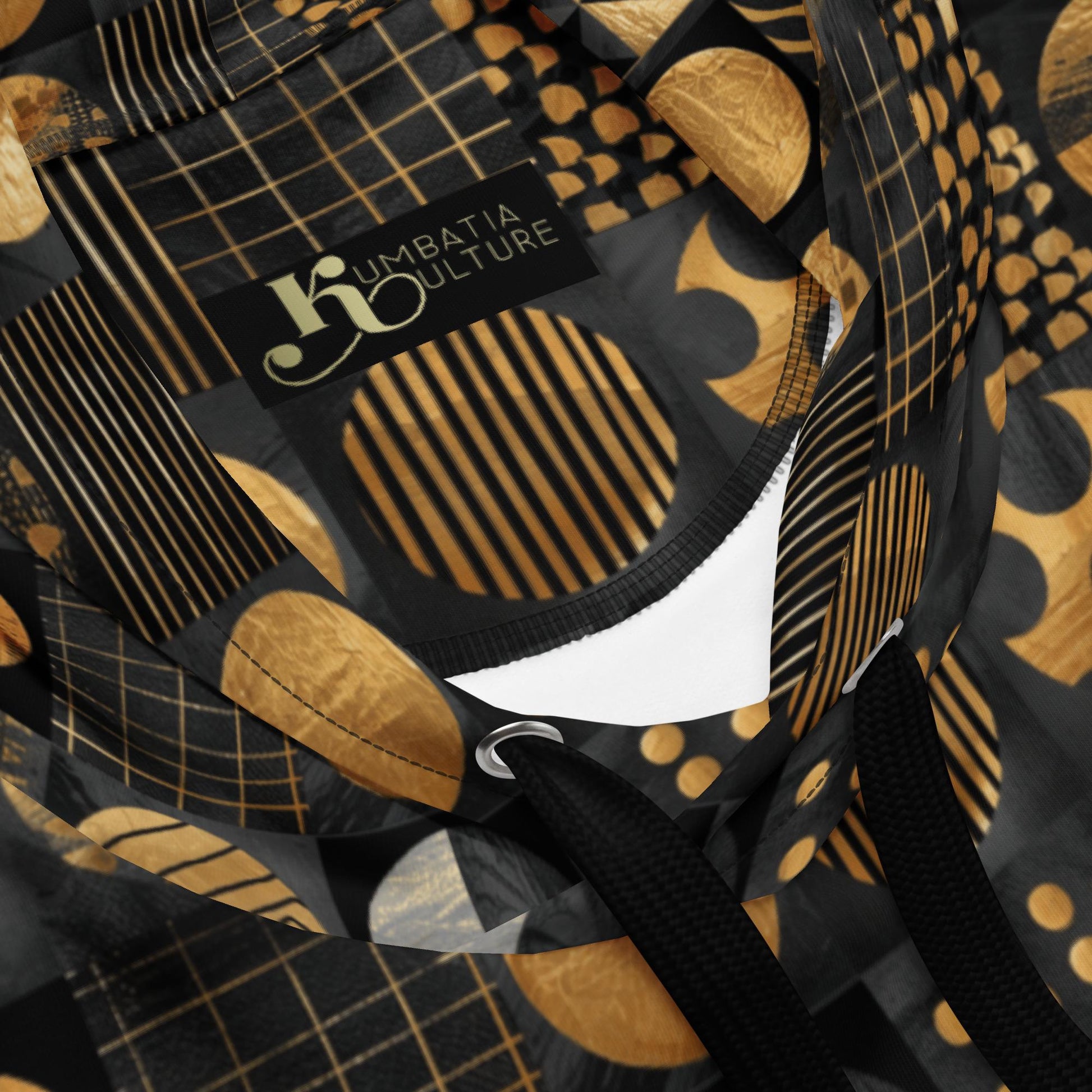 King Bronze - Mens - Hoodie - African - Tribal Pattern
