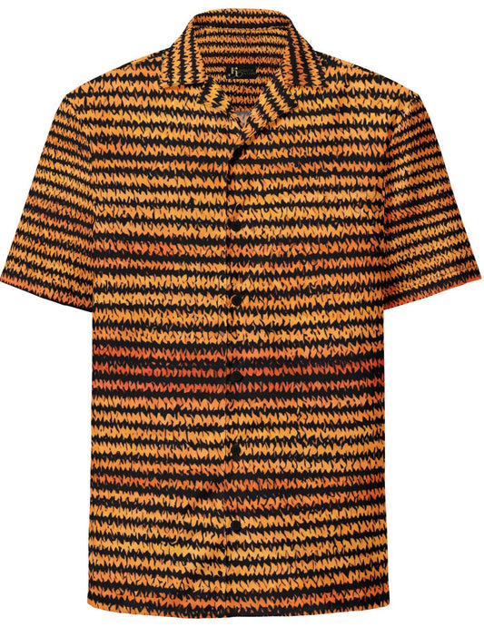Vibes Short sleeve button shirt. Dress shirt, Casual shirt, Occasion button down shirt, African Pattern