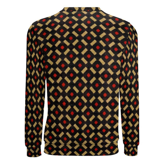Golden Era - Mens - Crew Neck Sweatshirt - African - Bongolan Pattern - Sweatshirts - KumbatiaKulture