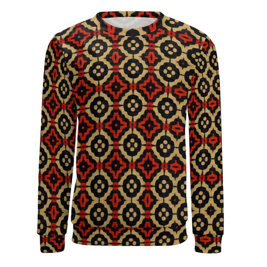 Dynasty - Mens - Sweatshirt - African - Bogolan Pattern - Sweatshirts - KumbatiaKulture