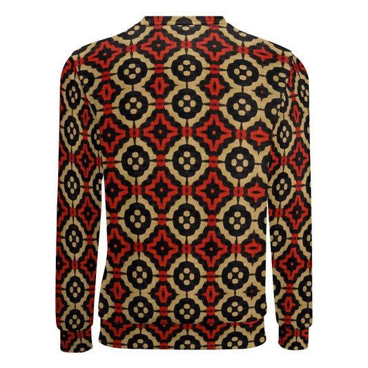 Dynasty - Mens - Sweatshirt - African - Bogolan Pattern - Sweatshirts - KumbatiaKulture