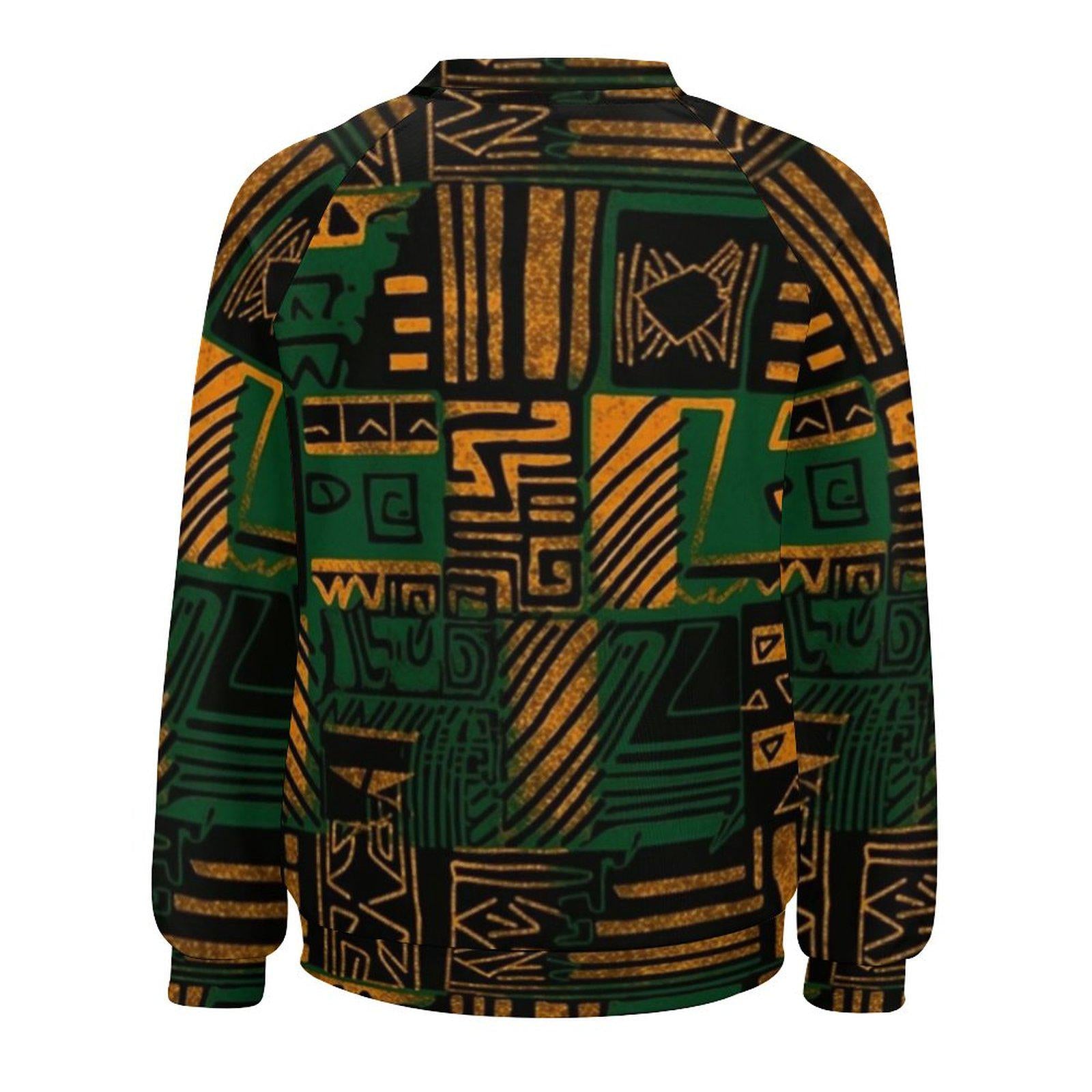280gsm Custom Sweatshirt Designs Raglan Style RHDEC2 (All-Over Printing) - Sweatshirts - KumbatiaKulture