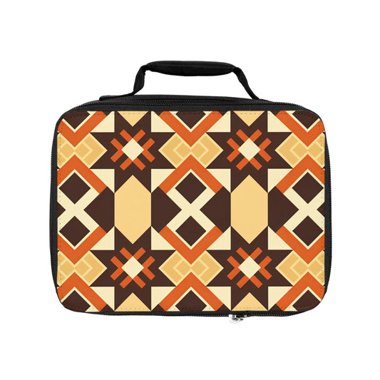 Spark - Insulated Lunch Bag - African - Kente Pattern - Lunch Bags & Boxes - KumbatiaKulture
